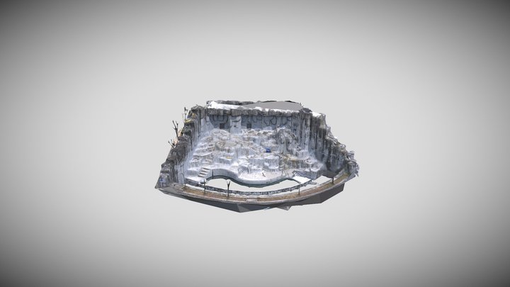 Polar Bears House 3D Model