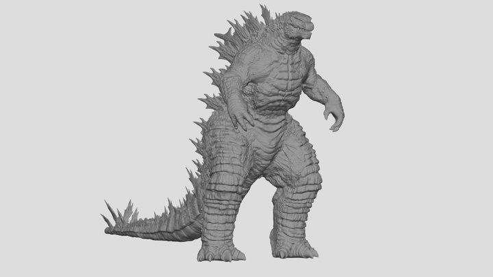 Godzilla Evolved GXK 2024 3D Model