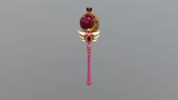 cutie moon rod 3D Model