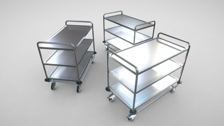 Trolley 3D models - Sketchfab