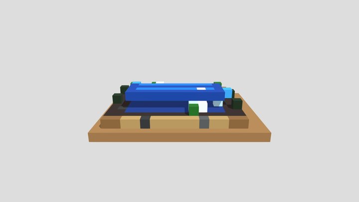 Small Lake - Voxel 32x32 (Animated) – Kostenloses 3D-Modell STL