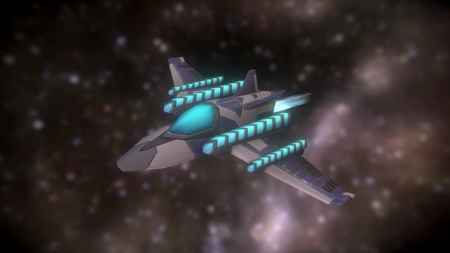 StarWatch Spaceship 3D Model