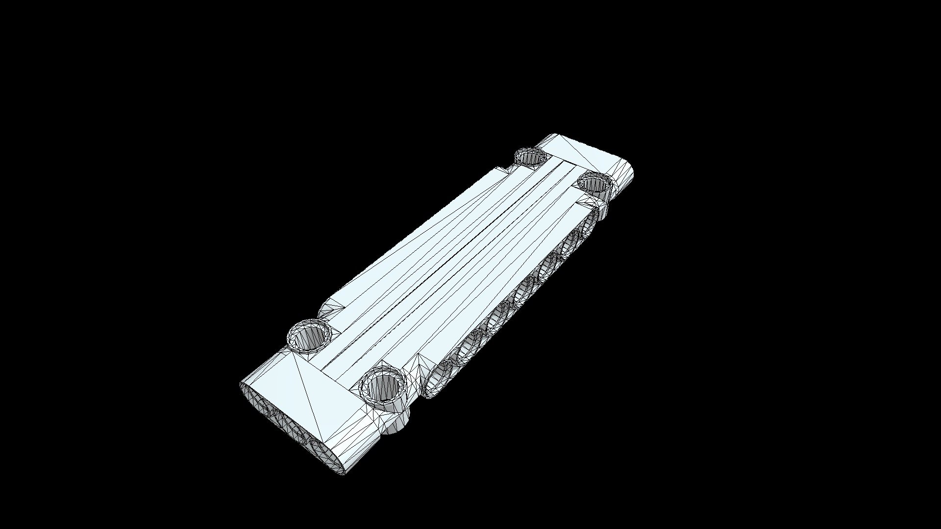 Panel Plate 3 x 11 x 1