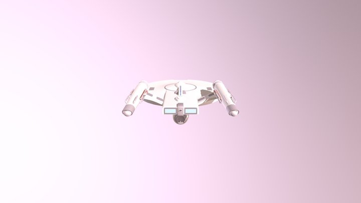 TOS NX-01 refit 3D Model