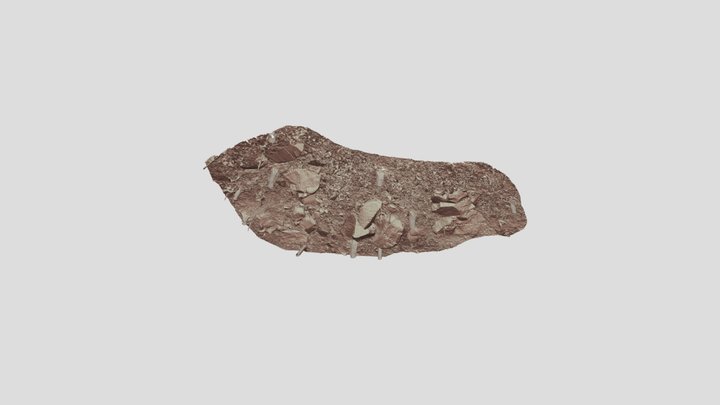 石割工程がわかる石材 3D Model