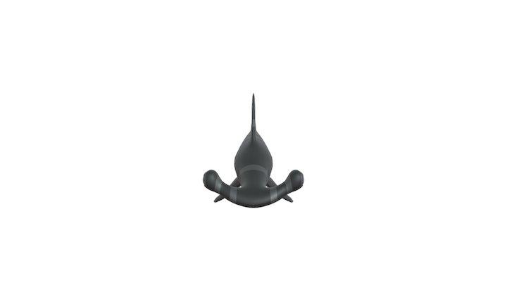 Hammerhead Shark V3 3D Model
