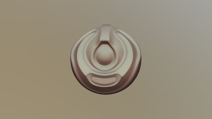 Robo-orb Retopo 3D Model