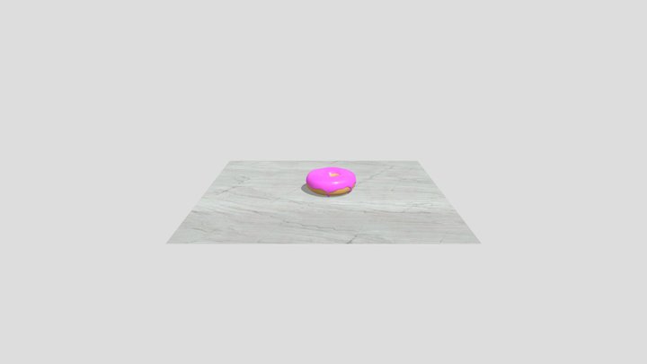 Donut 3D Model