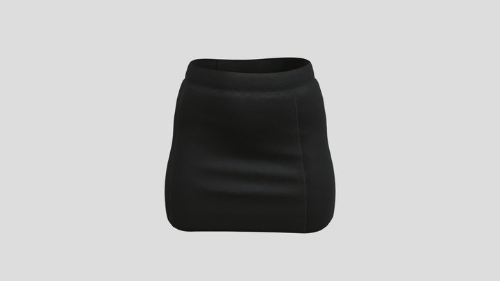 Short Skirt 3D Model