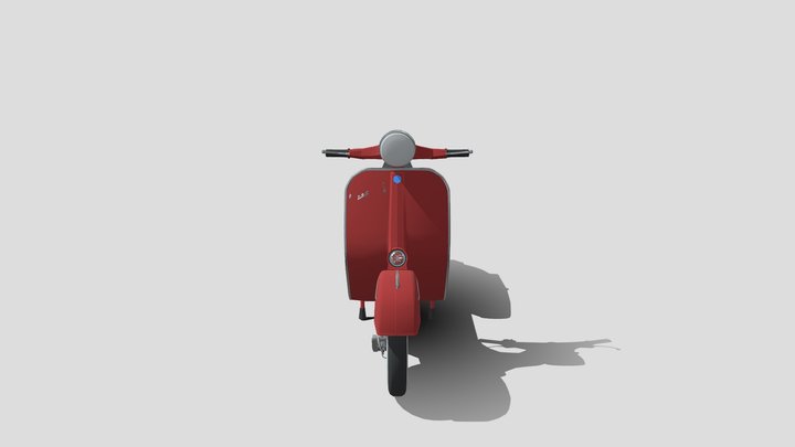 Vespa GTR 125 3D Model