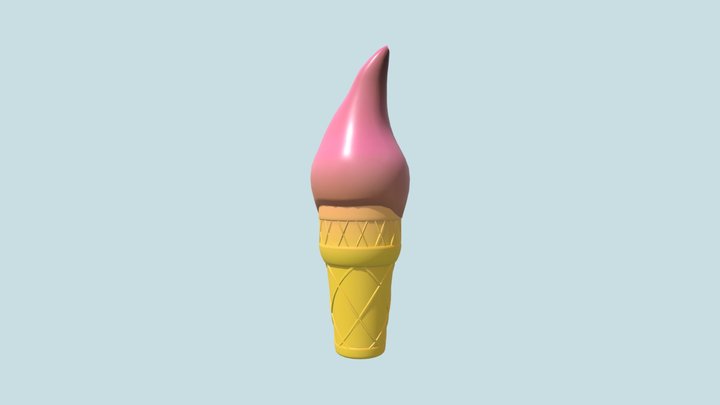 Icecream 3D Model