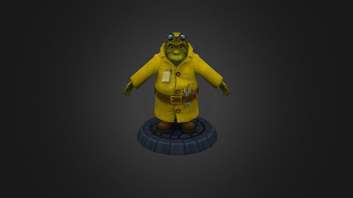 Turtle 3D Model