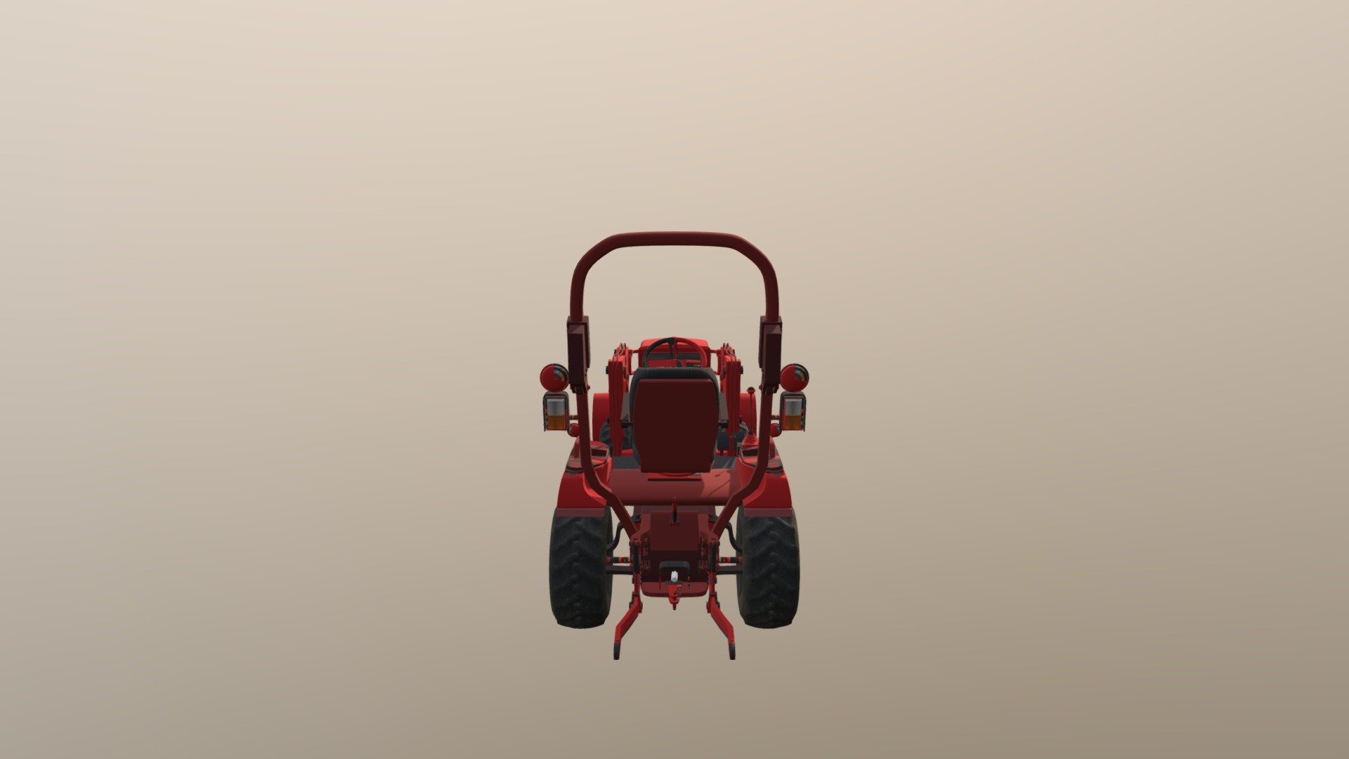 Tractor Modified - 3D model by exposeyourselfusa [4f03305] - Sketchfab