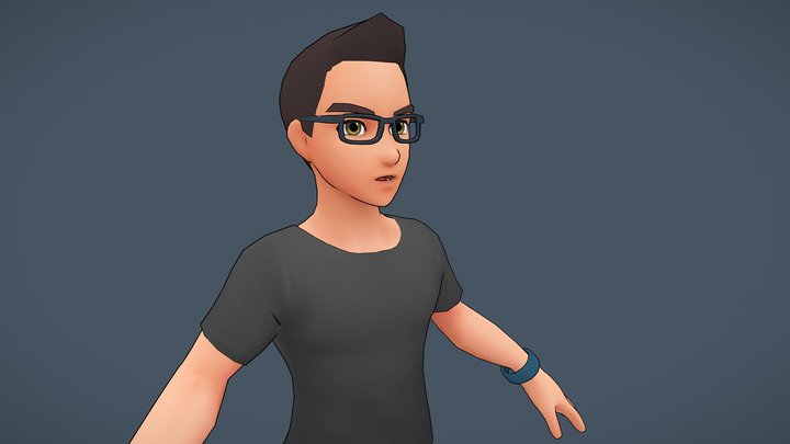 SL Male 3D Model