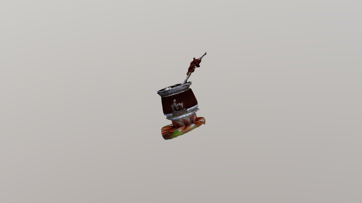 Argentinian Mate with texture 3D Model