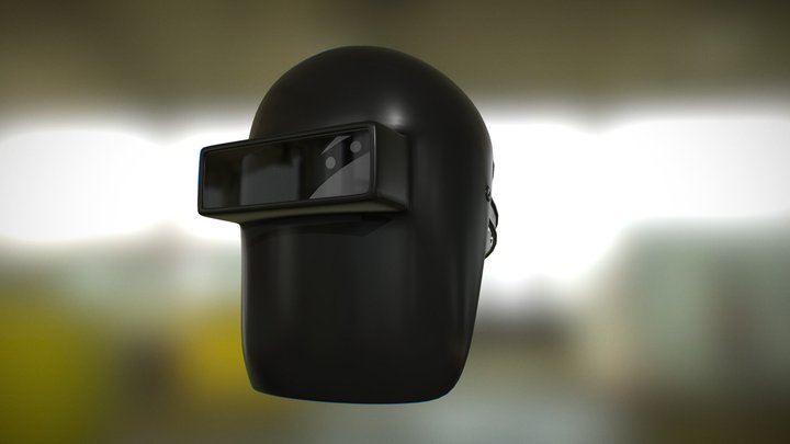 Welding mask 3D Model