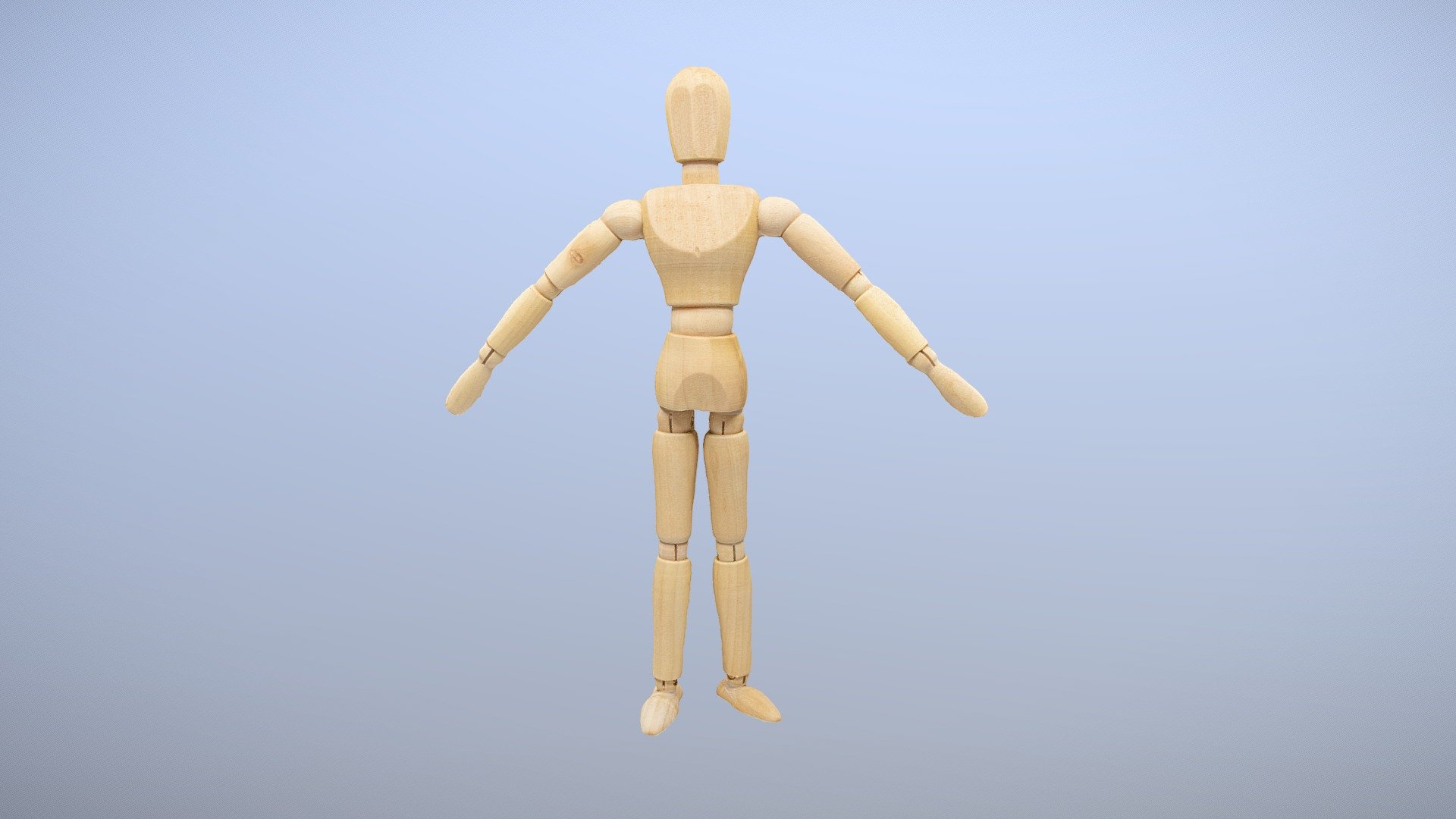 Wood Mannequin scan