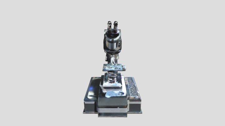Microscope Without Screws 3D Model