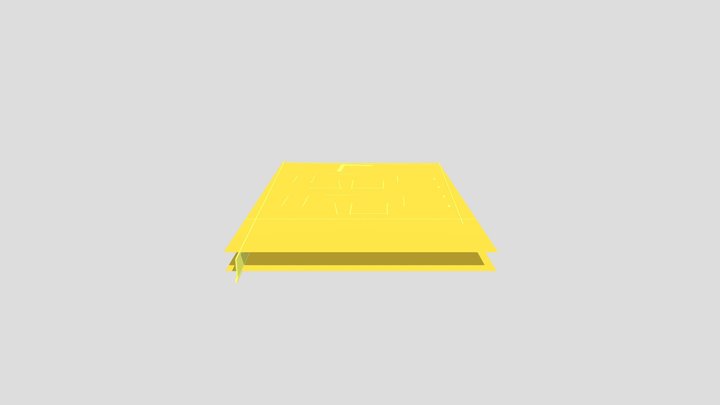 Async Backrooms. 3D Model