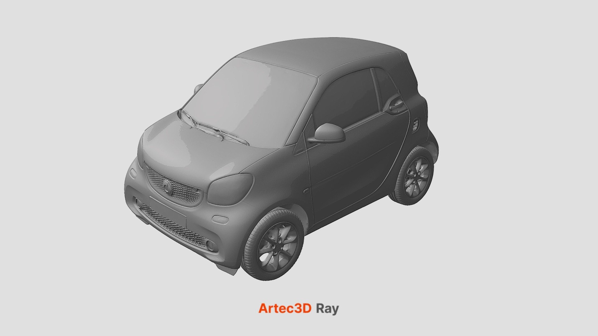 Smart (Auto), Kostenloses 3D-Modell