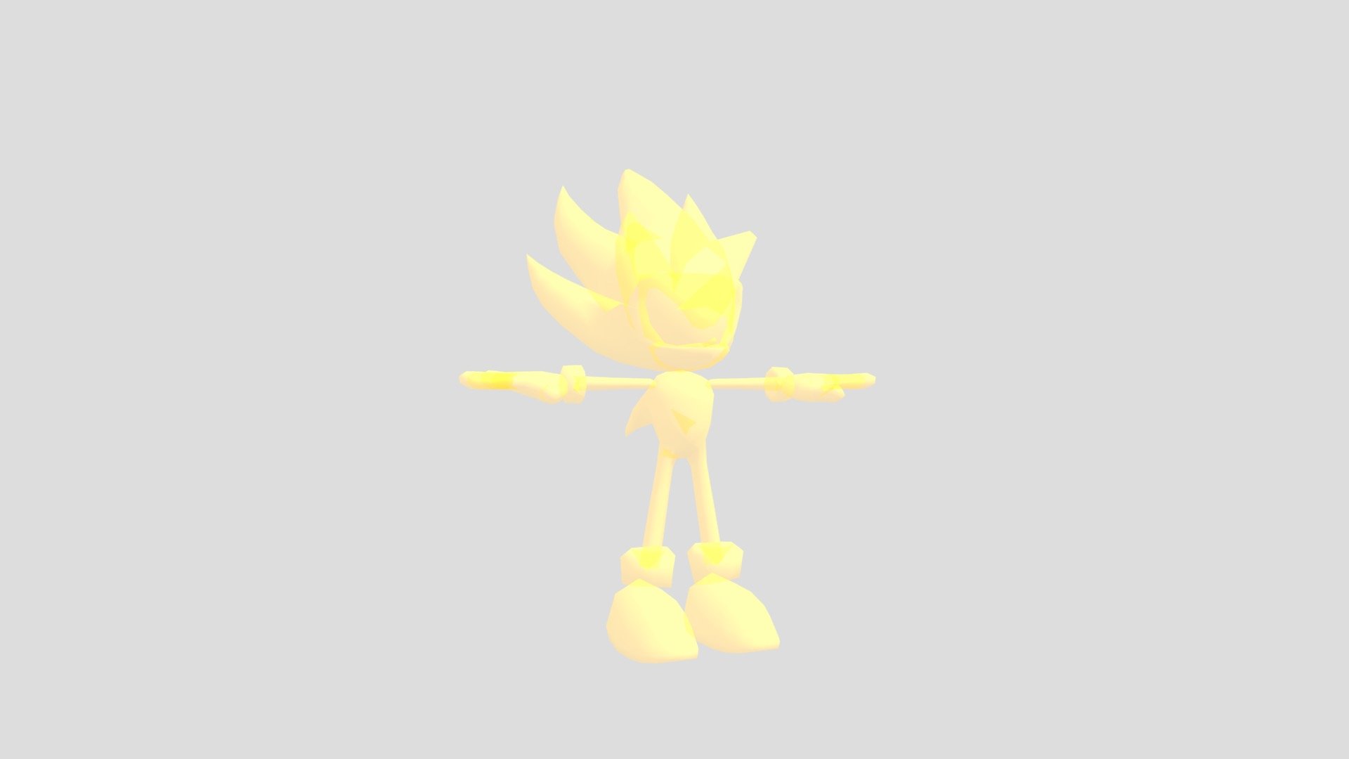 sonic-rangers-super-sonic-(after-shadow) - Download Free 3D model by 🌌 ...