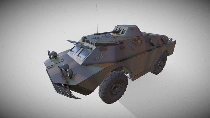 BRDM-2 3D Model