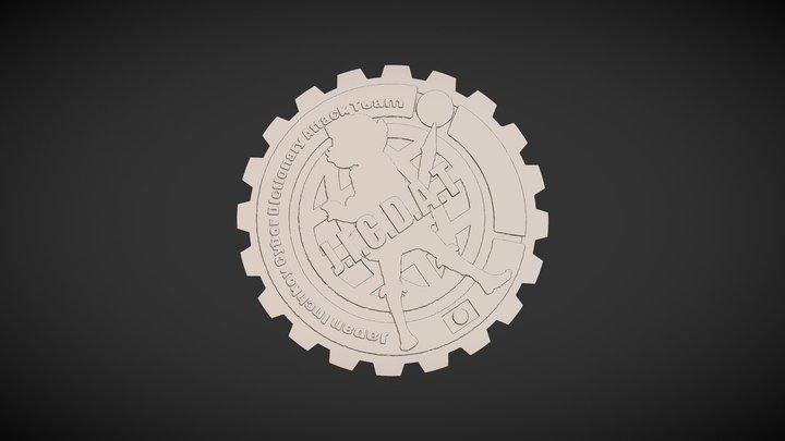 J.I.C.D.A.T. emblem 3D Model