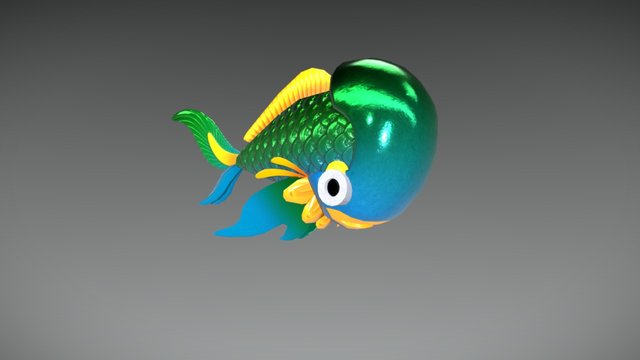 Fish Timy 3D Model