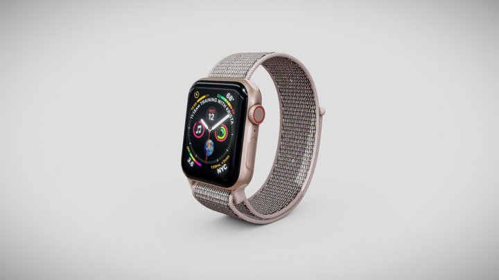 Apple Watch Series 4 - 40mm 3D Model