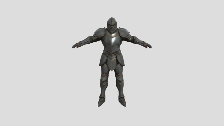 Shadow Knight Solo Leveling 3D Model