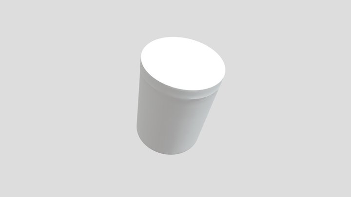 Coffee Tin 3D Model
