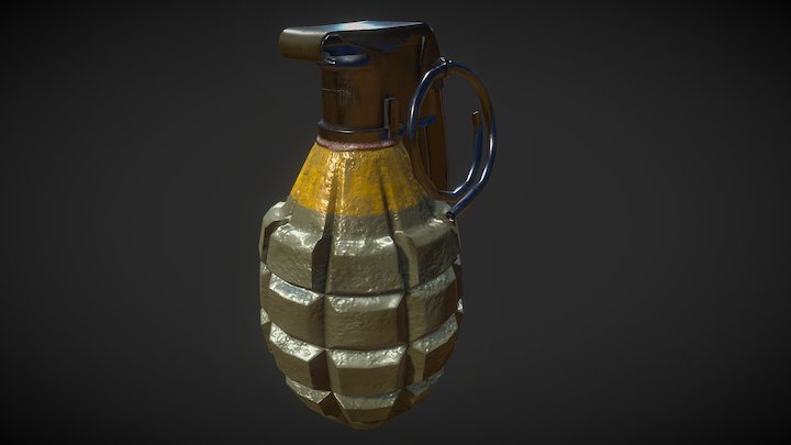 Granade (Game Ready) 3D Model