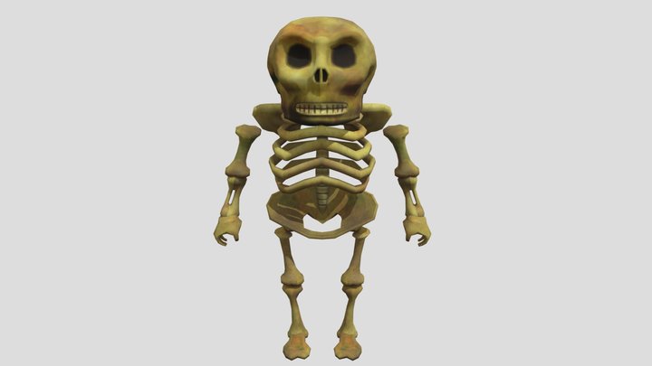 Roblox Skeleton 3D Model