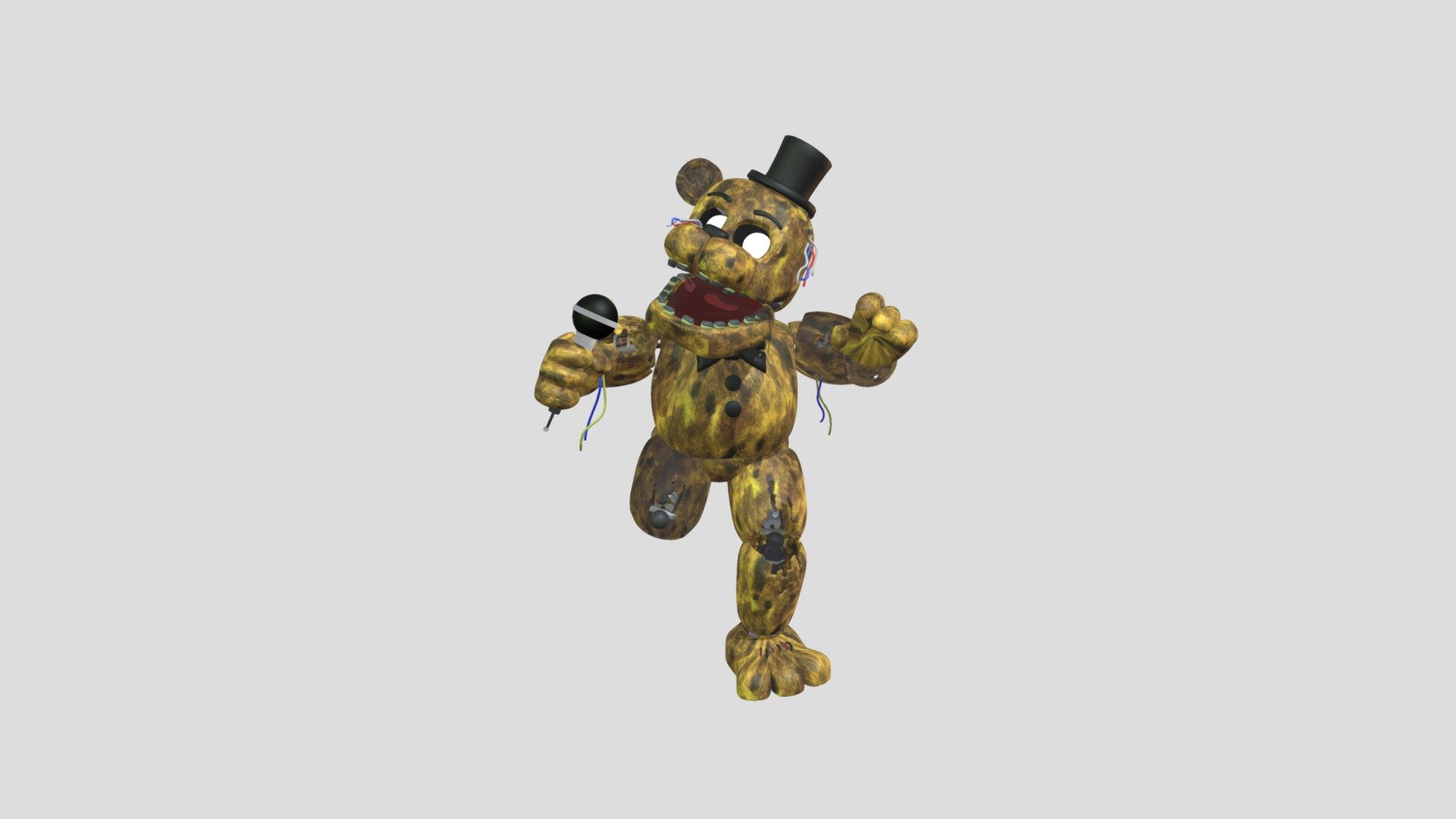 Phantom Freddy - Download Free 3D Model By Mmaryfernandez38 [4f0dfdf ...