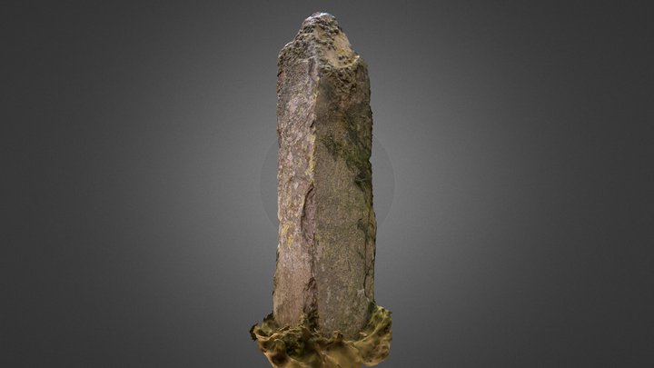 The Loth Stone, Traprain Standing Stone – Free 3D Model STL