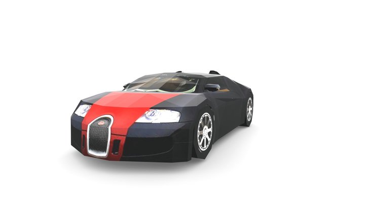Bugatti Veyron Hermes Edition - Super Drift 3 – Gratis 3D-model STL