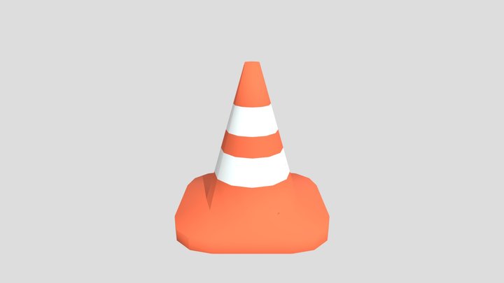 Traffic cone 3D Model