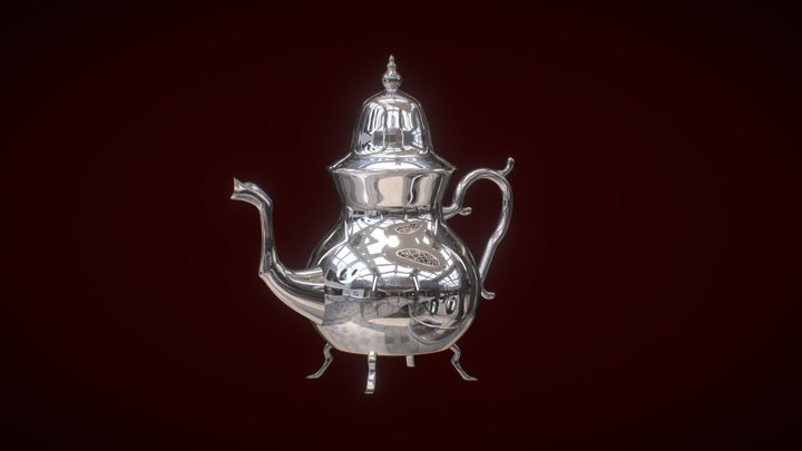 barad teapot 3D Model