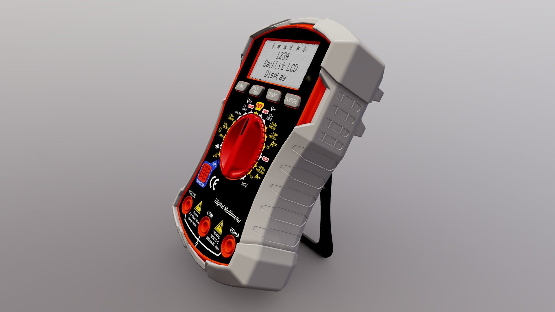 Digital Multimeter - Buy Royalty Free 3D model by vimalgeorge10 ...