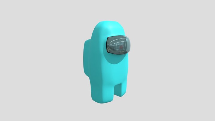 Among Us personnage 3D Model