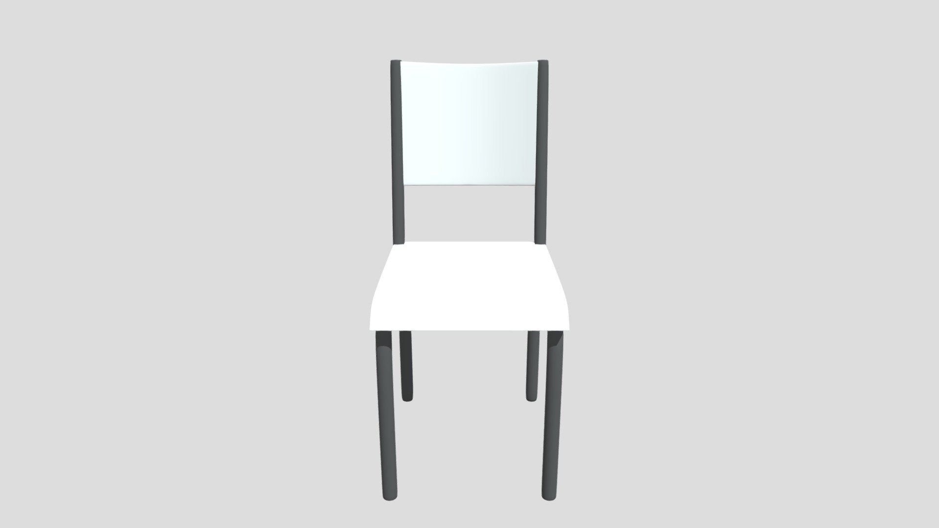 plastic chair 3D model by soopycappy [4f111d3] Sketchfab