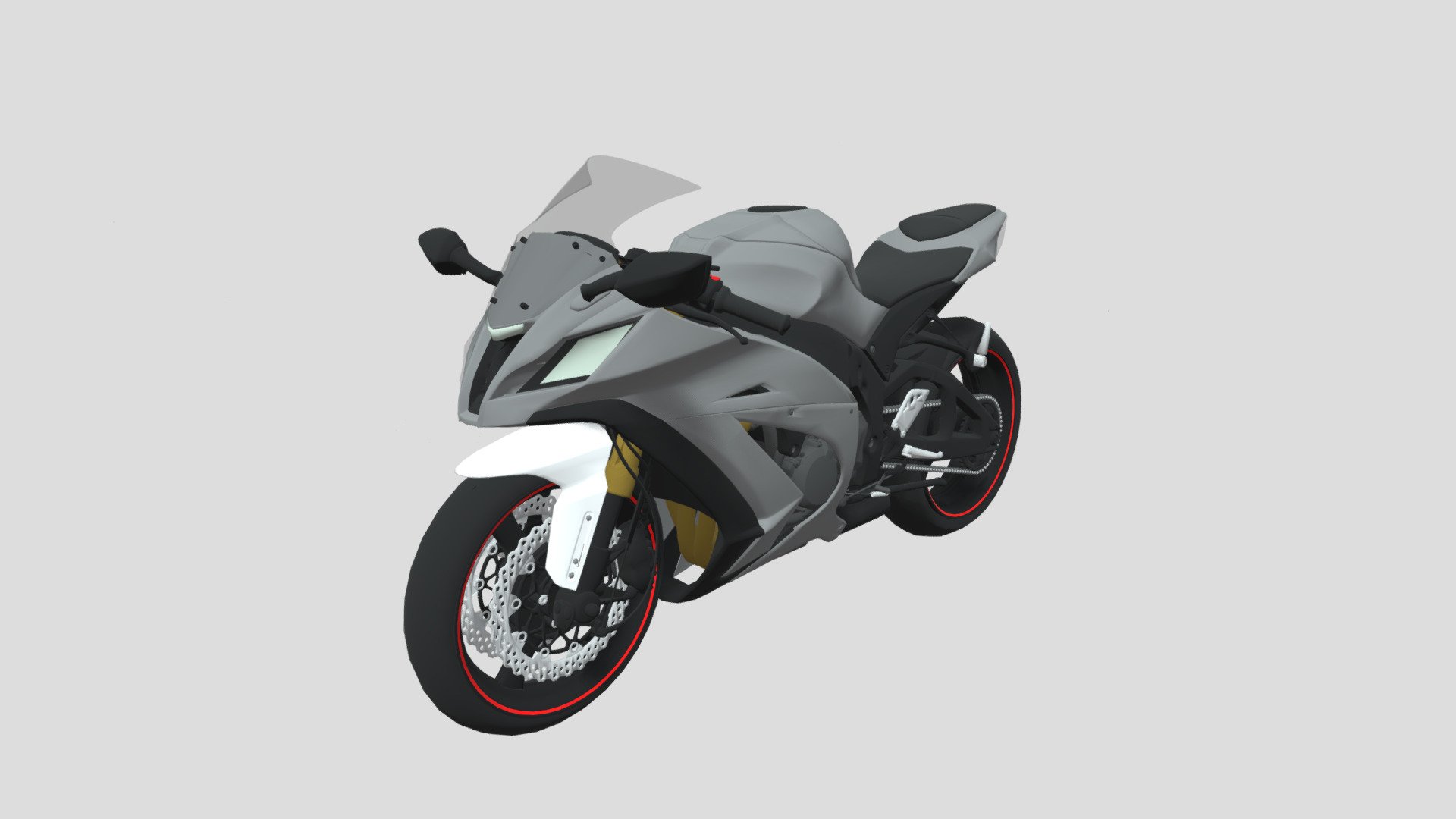 Kawasaki Ninja ZX-10R - Download Free 3D model by Nieve5677 (@niev