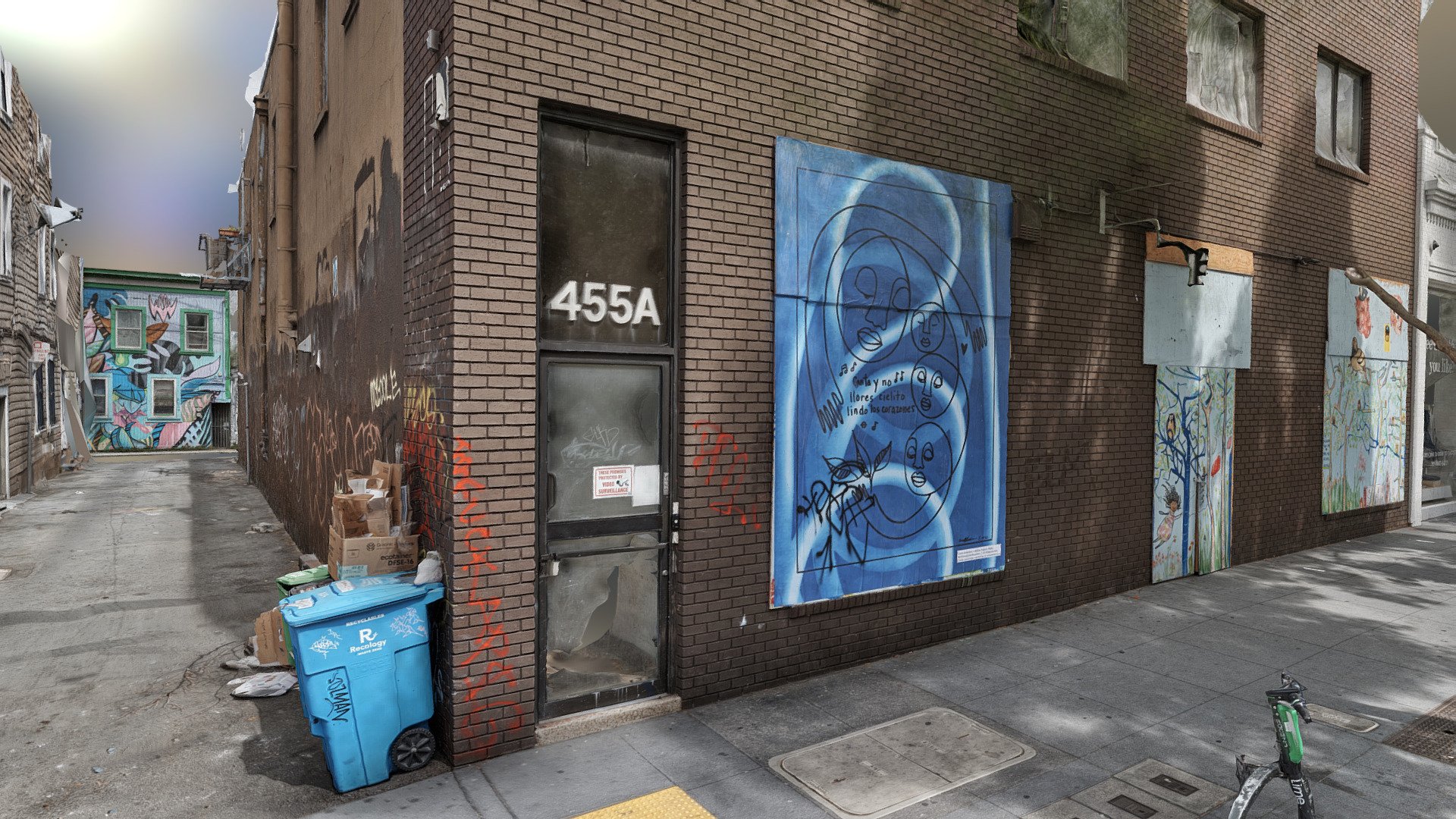 455 Valencia St. and Sparrow St USA