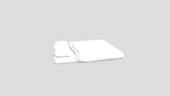 160x200+ Mattress 3D Model