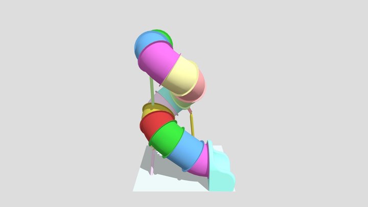 Escorrega Alcazar 3D Model