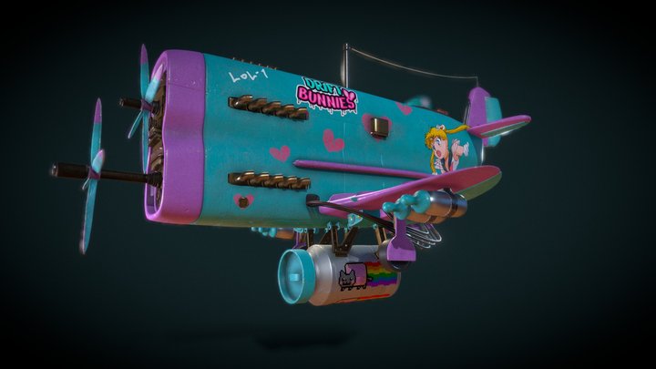 Kaino (plane) 3D Model