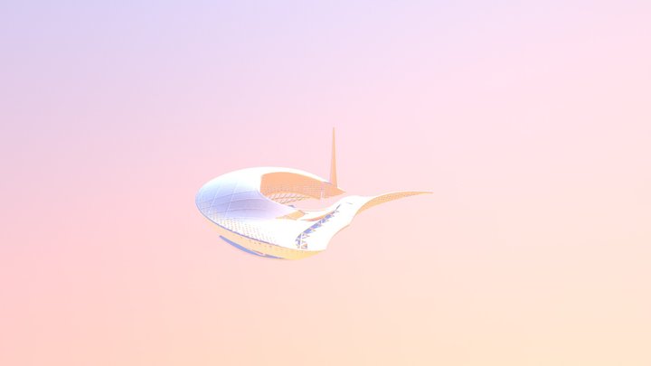 Ribbon 3D Model