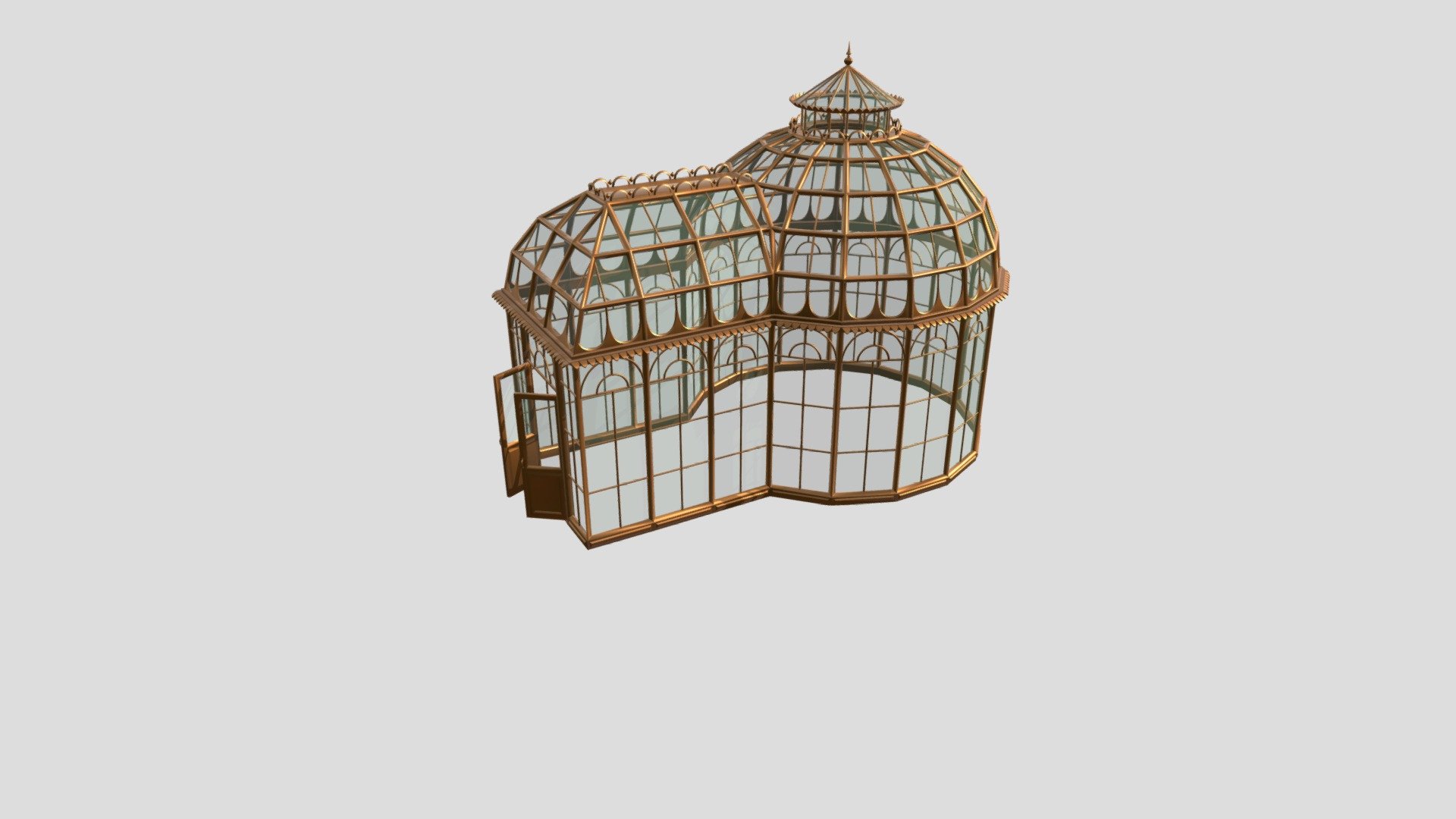 Victorian Conservatory - 3D model by nataabel [4f150da] - Sketchfab