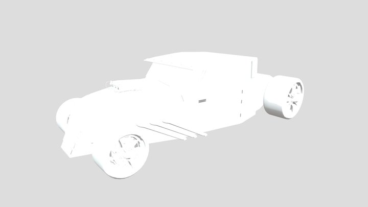 Ford HotRod 3D Model