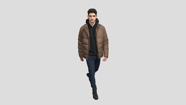 Casual Winter Walk – Gratis 3D-model STL
